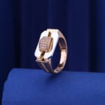 22k Gold Ring For Men-SPDG5398